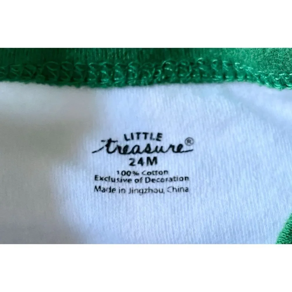 Baby “Santa’s Favorite Elf” Christmas One-piece, Sz: